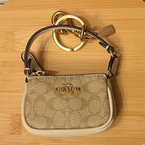 Coach keychain purse